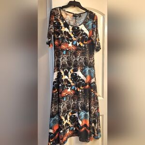 Attitudes by Renee Multicolor Maxi Dress